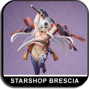 SAMURAI GIRLS - Yagyu Jubei Silver Sword Ver. 1/8 Pvc Figure Hyakka Ryoran Hobby Japan Limited