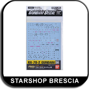 GUNDAM - 1/144 GD-84 RG RX-78-2 Decals