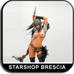 QUEEN'S BLADE - Ekidona Echidna 1/6 Resin Statue - Faded Box