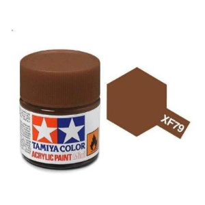 Tamiya Mini XF79 LINOLEUM DECK BROWN - Acrilico Opaco 10ml