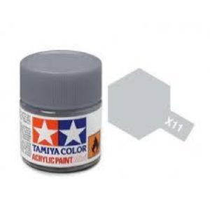 Tamiya Mini X11 CHROME SILVER - Acrilico Lucido 10ml