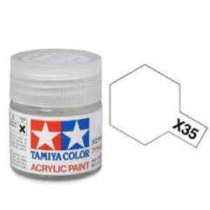 Tamiya Mini X35 SEMI GLOSS CLEAR trasp. - Acrilico Lucido 10ml