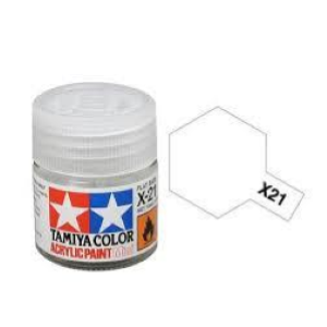 Tamiya X21 FLAT BASE - OPACIZZANTE