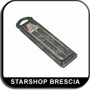 Set of 3 stainless steel carvers - Set di  3 sgarzini doppi in acciaio