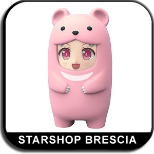 NENDOROID MORE - Kigurumi Face Parts Case - Pink Bear