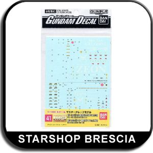GUNDAM - 1/100 GD-41 MG Char's Zaku II / Gelgoog Ver. 2.0 Decals