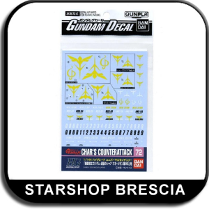 GUNDAM - 1/144 GD-72 HGUC Neo Zeon Char's Counterattack Ver. Decals
