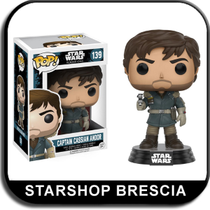 POP! Star Wars Rogue One #139 - Captain Cassian Andor Bobble-Head Vinyl Figure