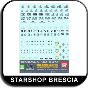 GUNDAM - 1/144 GD-30 HGUC EFSF MS #1 Decals