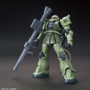 GUNDAM - 1/144 MS-06C Zaku II Type C/Type C-5 Model Kit HGGO # 016