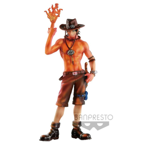 ONE PIECE - SCultures Portgas D. Ace Burning Color Ver. Pvc Figure