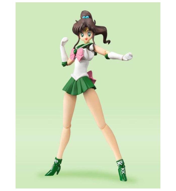 SAILOR MOON - Sailor Jupiter Animation Color Edition S.H. Figuarts Action  Figure Sailor Moon Bandai