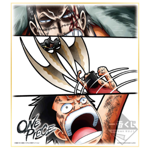 ONE PIECE - Monkey D. Luffy & Sir Crocodile Shikishi Ichiban Kuji Battle Selection