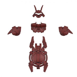 GUNDAM 30MM / 30 MINUTES MISSIONS - 1/144 Option Armor for Close Fighting for PORTANOVA Dark Red Model Kit # OP05