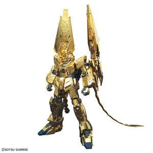 GUNDAM - 1/144 RX-0 Unicorn 03 Phenex Unicorn Mode Narrative Ver. Gold Coating Model Kit HGUC # 227