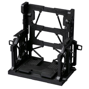 GUNDAM BUILDERS PARTS - 1/144 System Base 001 Black Model Kit