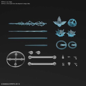 GUNDAM - Customize Effect - Gunfire Image Ver. Blue Model Kit