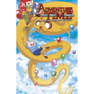 ADVENTURE TIME 34 PANINI TIME 34