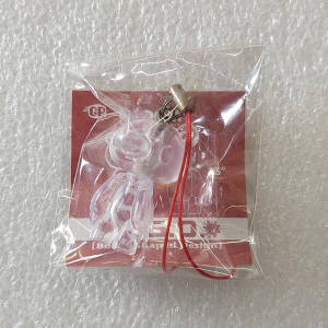 GLOOMY - Gloomy Bear Boldly Shaped Design Figure Clear Ver. Phone Strap