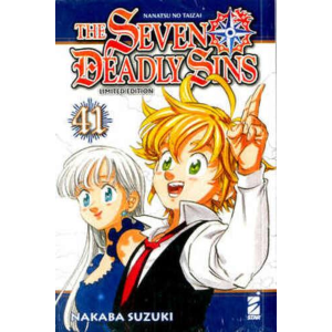 THE SEVEN DEADLY SINS 41 LIMITED EDITION (CONTENENTE POSTCARD ESCLUSIVA - MINI ARTBOOK DI 32 PAG.A COLORI - SHEET DI STICKERS)