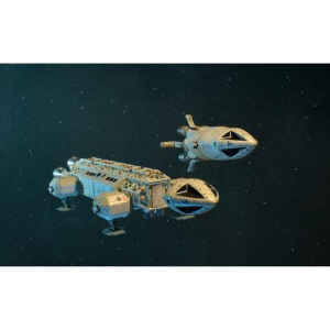 SPACE 1999 - Dragon's Domain - Eagle Transporter & Alpha Moonbuggy Set Die Cast Limited Edition