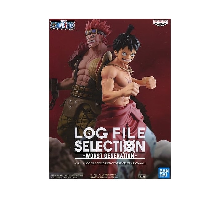 ONE PIECE - Log File Selection Worst Generation Vol. 1 - Monkey D. Luffy Pvc Figure