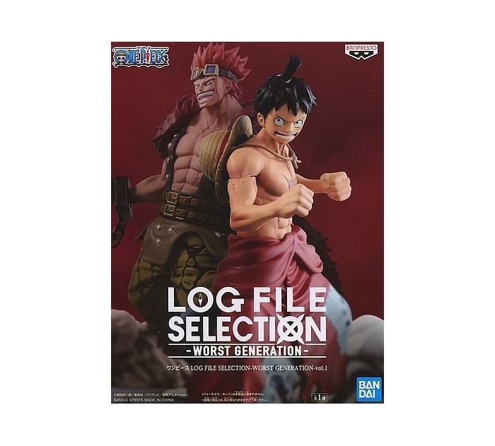One Piece Log File Selection Worst Generation Vol 1 Monkey D Luffy Pvc Figure One Piece Banpresto