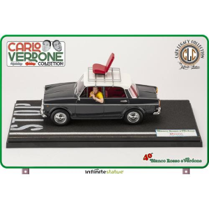 CARLO VERDONE COLLECTION - Mimmo su Fiat 1100 1/18 Model