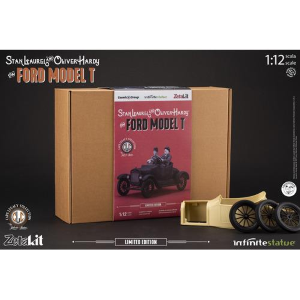 STAN LAUREL & OLIVER HARDY - Stanlio e Ollio - Ford T Runabout 1/12 Resin Model Kit