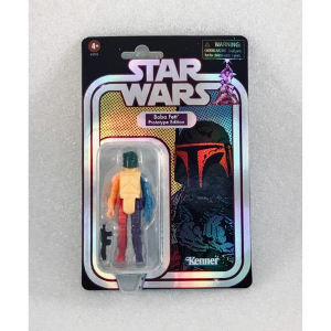 STAR WARS - Retro Collection - Multi-Colored Boba Fett Prototype Edition Action Figure Green Helmet Ver.