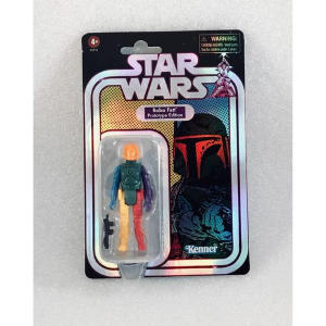 STAR WARS - Retro Collection - Multi-Colored Boba Fett Prototype Edition Action Figure Orange Helmet Ver.