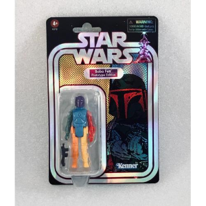 STAR WARS - Retro Collection - Multi-Colored Boba Fett Prototype Edition Action Figure Purple Helmet Ver.