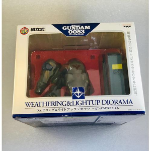 GUNDAM - Mobile Suit Gundam 0083 - Weathering & Lightup Diorama - GP02A Physalis
