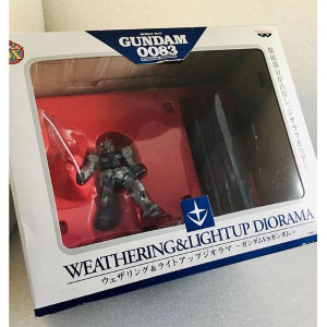 GUNDAM - Mobile Suit Gundam 0083 - Weathering & Lightup Diorama - RX-78 GP01 Zephyranthes