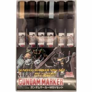 MODEL KIT ACCESSORI - Gundam MSV Marker Set (6pcs)