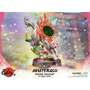 OKAMI - Amaterasu Divine Descent 1/4 Polystone Statue