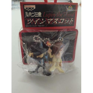 LUPIN III - Twin Mascot Jigen & Pycal Keychain