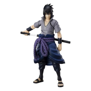 NARUTO SHIPPUDEN - Sasuke Uchiha He who bears all Hatred S.H. Figuarts Action Figure - Damaged Box