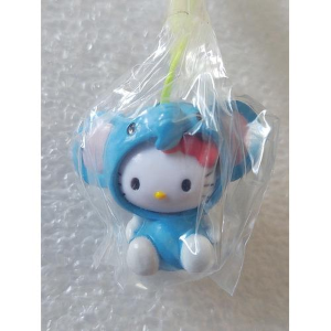 HELLO KITTY - Animals Costume Swing Phone Strap - Elephant