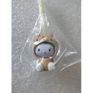 HELLO KITTY - Animals Costume Swing Phone Strap - Chipmunk