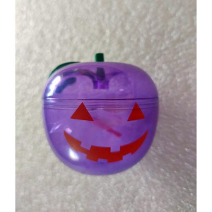 HELLO KITTY - Halloween Phone Strap - Purple Apple