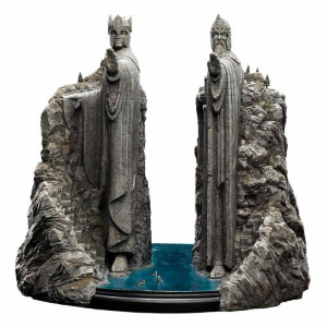 LORD OF THE RINGS - The Argonath Environment Polystone Statue