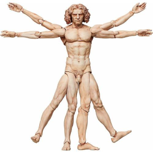 THE TABLE MUSEUM - Vitruvian Man Figma Action Figure # SP-075