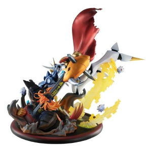 DIGIMON ADVENTURE - Omegamon vs Diabolomon Pvc Figure