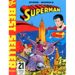 SUPERMAN DI JOHN BYRNE 21 DC BEST SELLER NUOVA SERIE 21
