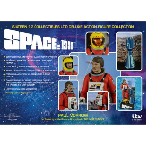 SPACE 1999 - Controller Paul Morrow In Alpha Spacesuit Special Edition with Ariel Probe Capsule Action Figure