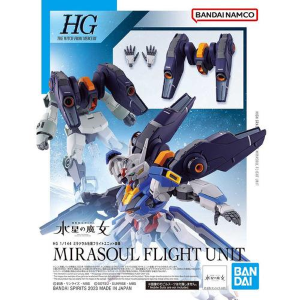 GUNDAM - 1/144 Mirasoul Flight Unit Model Kit HGTWFM # 013