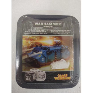 WARHAMMER 40K - Vehicle Damage Space Marine Razorback Dice Set 65-28