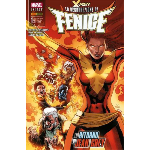 X-MEN LA RESURREZIONE DI FENICE 1 MARVEL MINISERIE 201