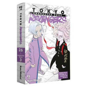TOKYO REVENGERS 26 + CHARACTER BOOK 3 LIMITED EDITION - TOMAN PACK